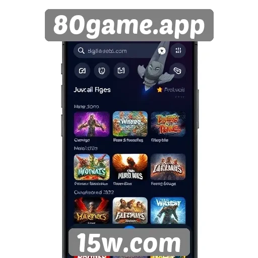 Interface do 80game.app facilita navegação para usuários